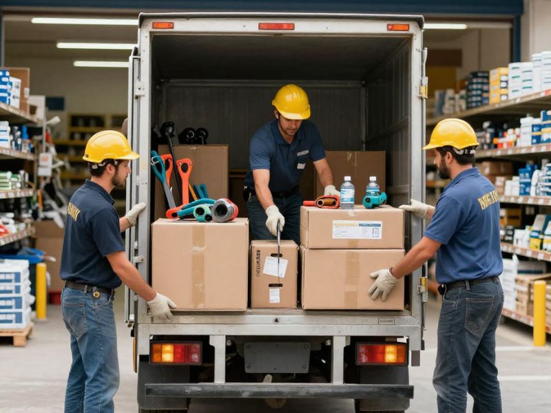 Gestão de material de construção com o ERP Posseidom